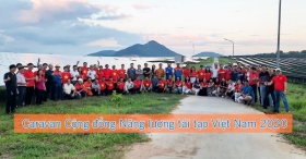 cong dong nang luong tai tao viet nam to ? chu ?c ha ?nh tri ?nh caravan huong ve mie ?n trung