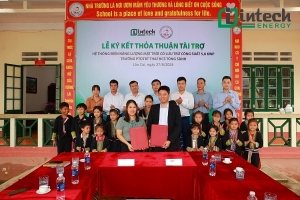 intech energy tai tro he thong dien nang luong mat troi 5 8 kwp cho truong ptdtbt tieu hoc   thcs tong sanh