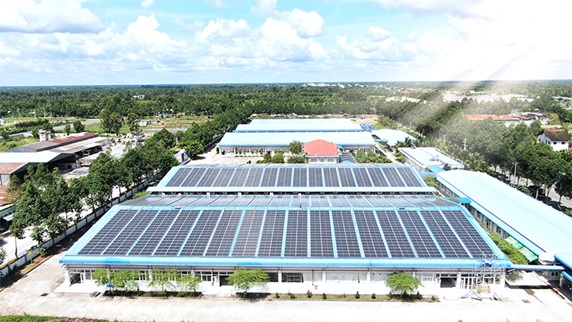 Lắp đặt điện mặt trời áp mái Intech